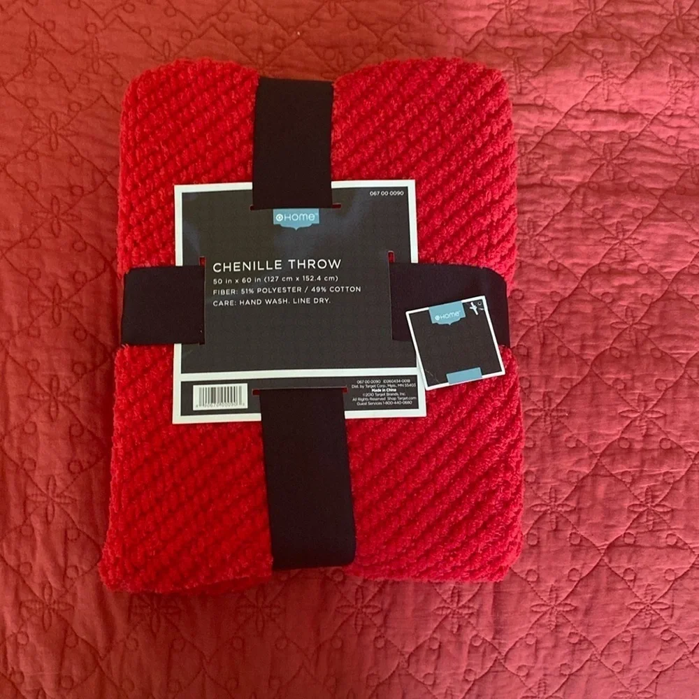 Chenille Throw